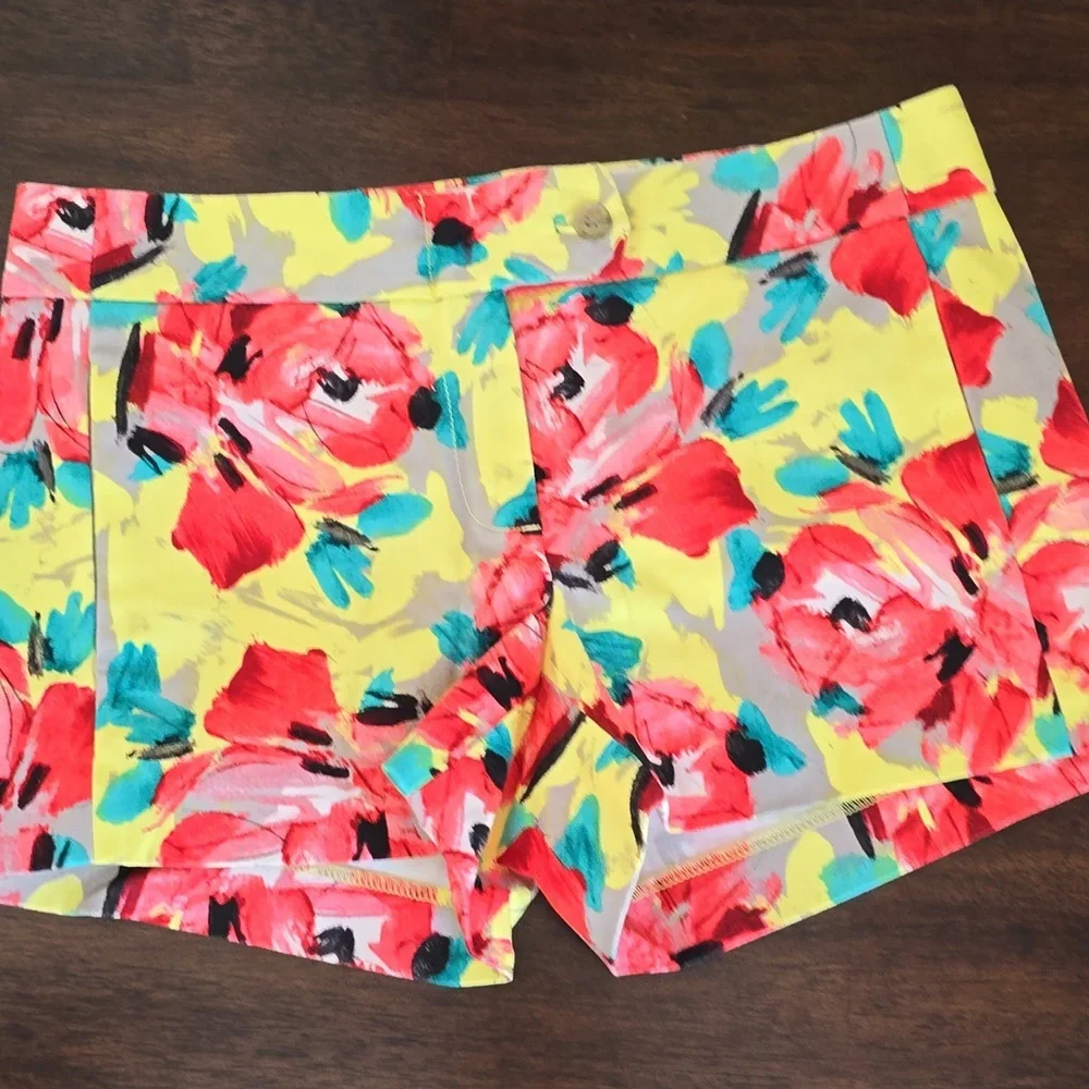JCREW Outlet Floral Women's Shorts - Picture 2 of 10
